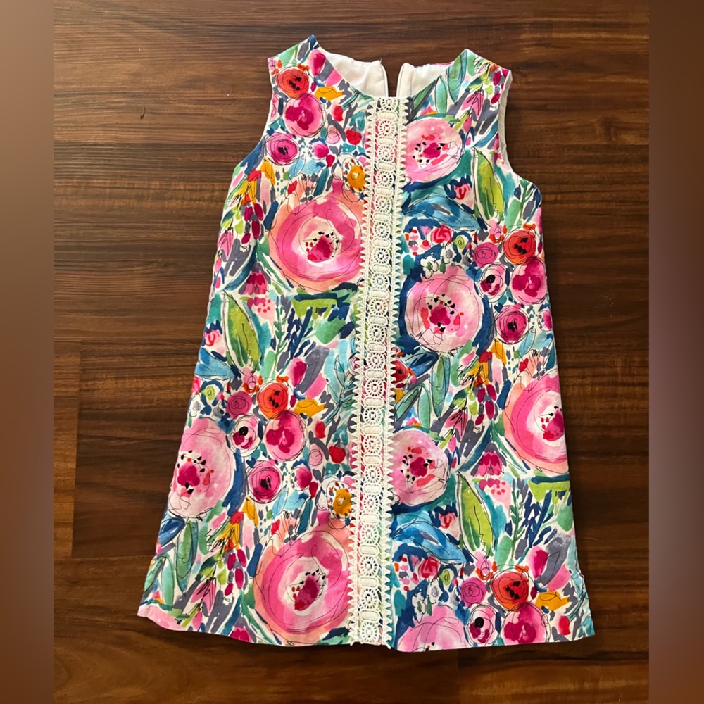 Adorable floral J. Baileys Toddler Girl Dress 4T
